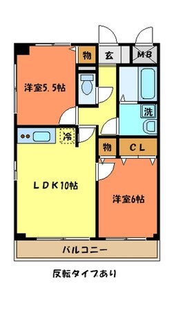 メゾン・ド・ロワールの物件間取画像